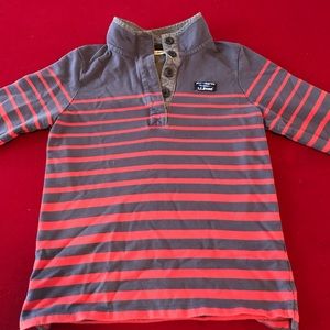Striped rugby shirt